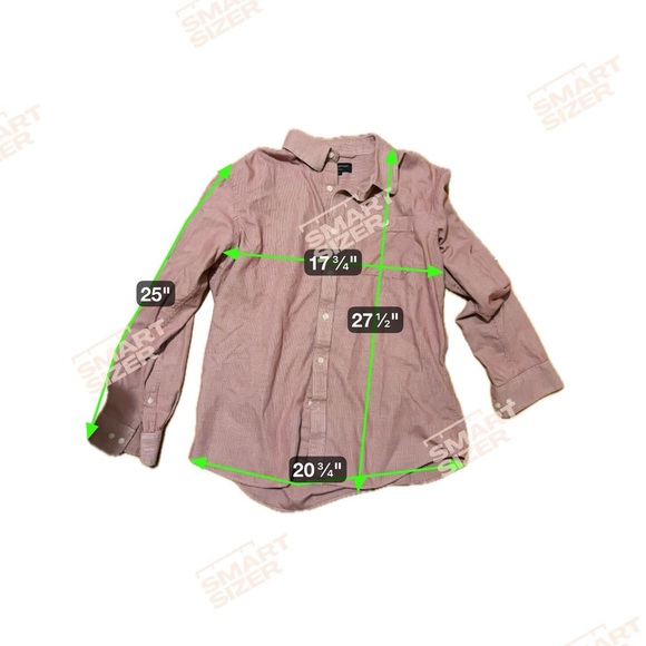 Banana Republic Red Checkered Button-Down Shirt size L - Picture 5 of 5